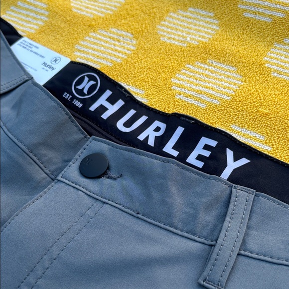 NWT Hurley All Day Hybrid Shorts in Gray. Men's 36. Classic skater/street style! - Picture 2 of 15